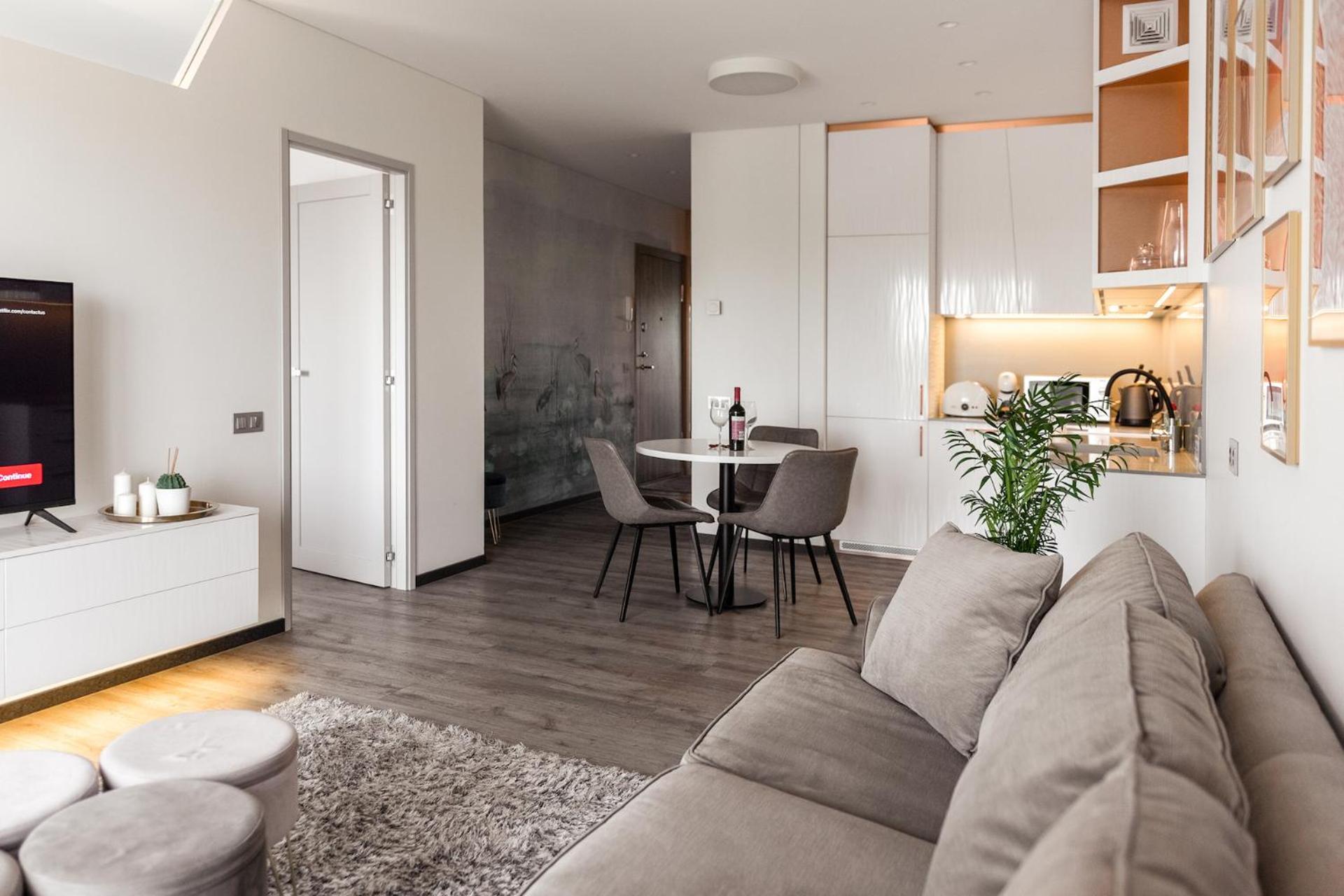 Bright Kaunas Apartment With Castle View Exterior foto