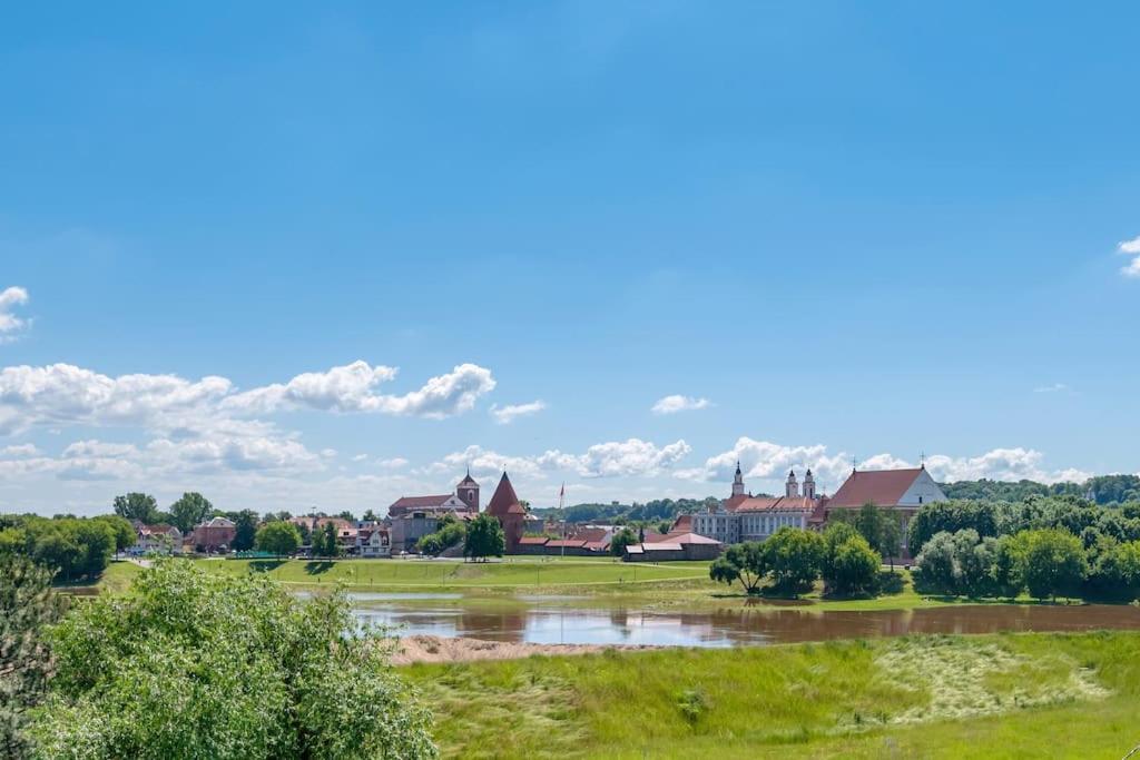 Bright Kaunas Apartment With Castle View Exterior foto