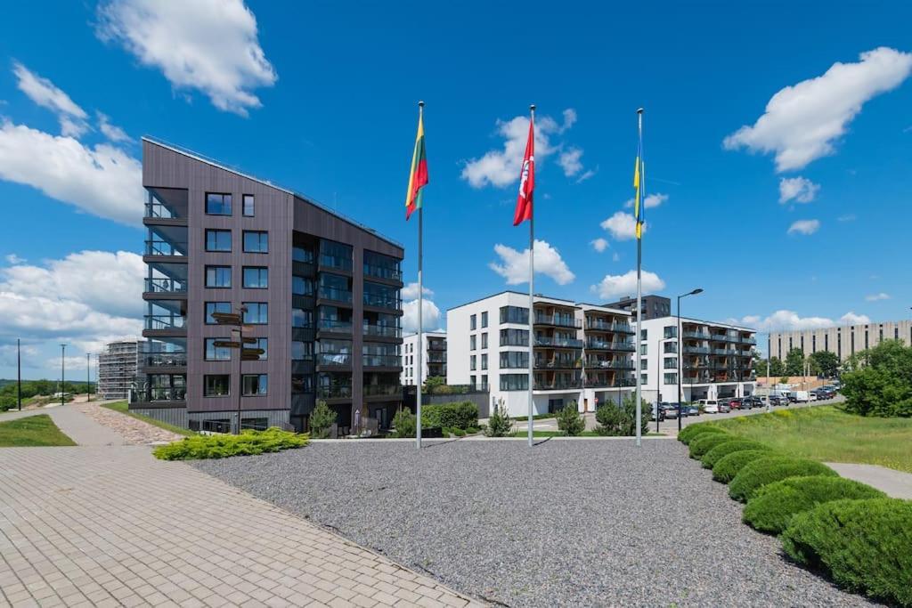 Bright Kaunas Apartment With Castle View Exterior foto